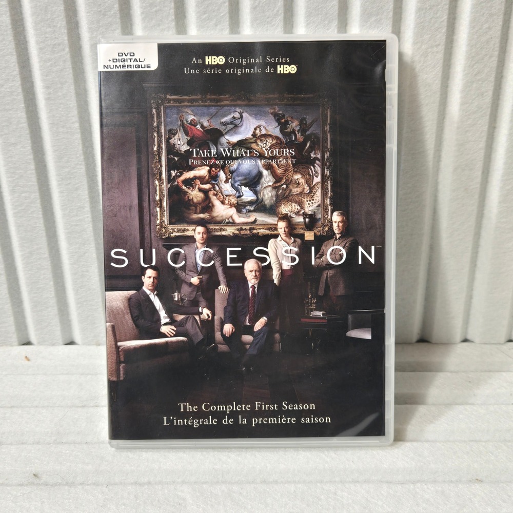 Succession The Complete First Season DVD 3-Disc Set HBO‎ Original Series Drama
